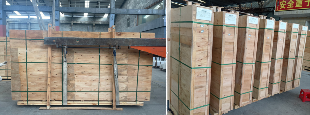 Quartz wooden packing