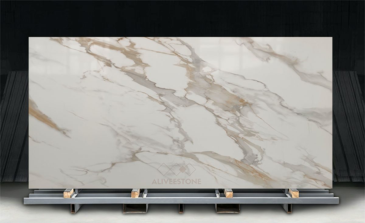 Calacatta Golden Quartz Stone
