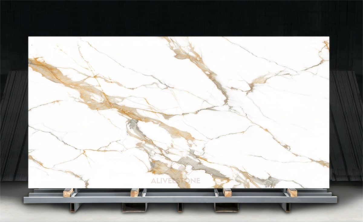 Calacatta Gold Quartz Stone
