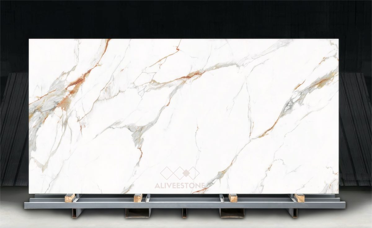 Calacatta Classic Gold Quartz Stone