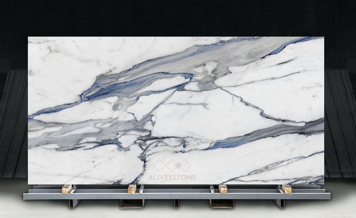 Calacatta Blue Quartz Slabs