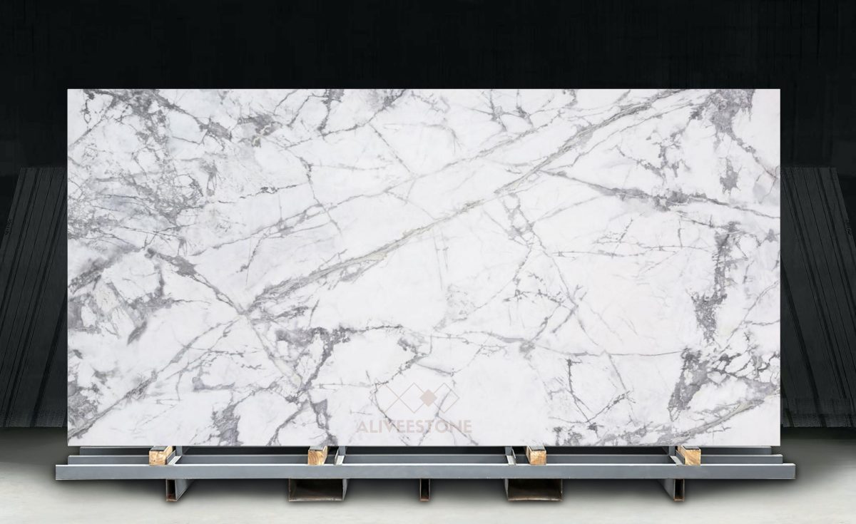 Super White Marble Quartz Stone