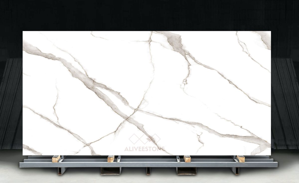 Calacatta White Quartz Stone