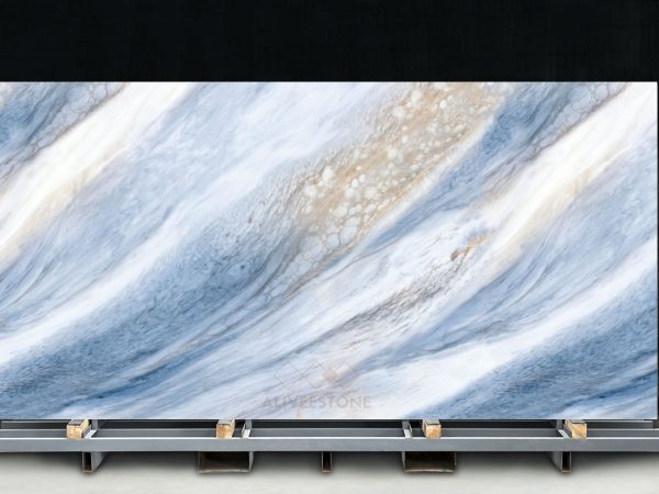 Ocean Blue Quartz Stone
