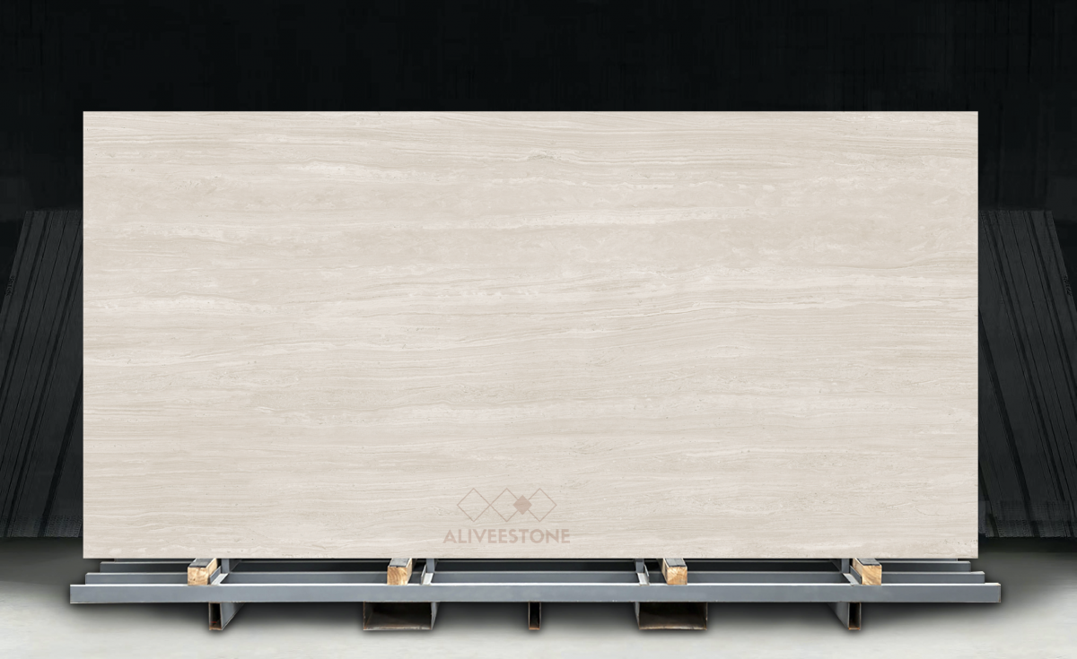 Wooden White Porcelain Stone