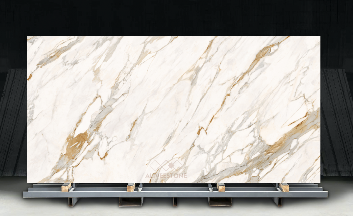Statuario Gold Sintered Stone