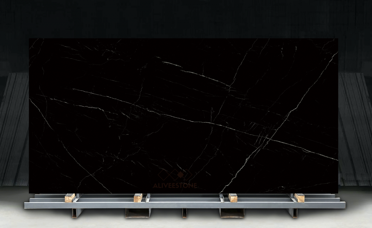 Nero Marquina Porcelain Stone